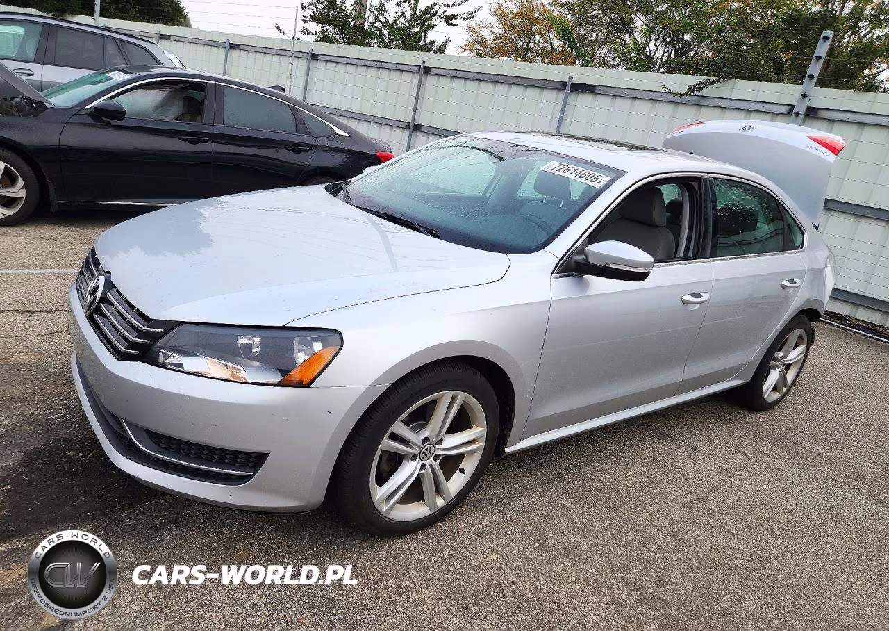 2014 Volkswagen Passat Se VIN:1VWBS7A36EC028070 - 1