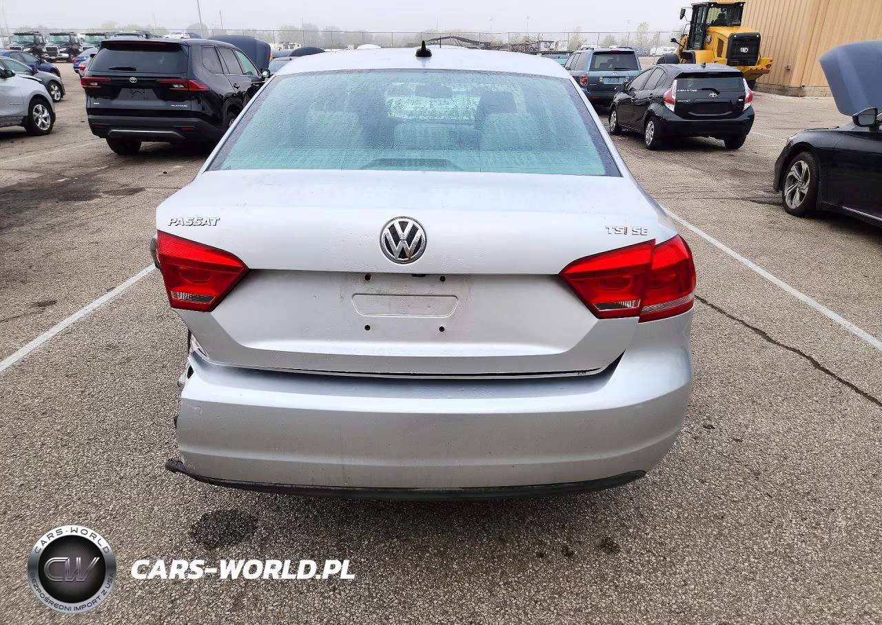 2014 Volkswagen Passat Se VIN:1VWBS7A36EC028070 - 6