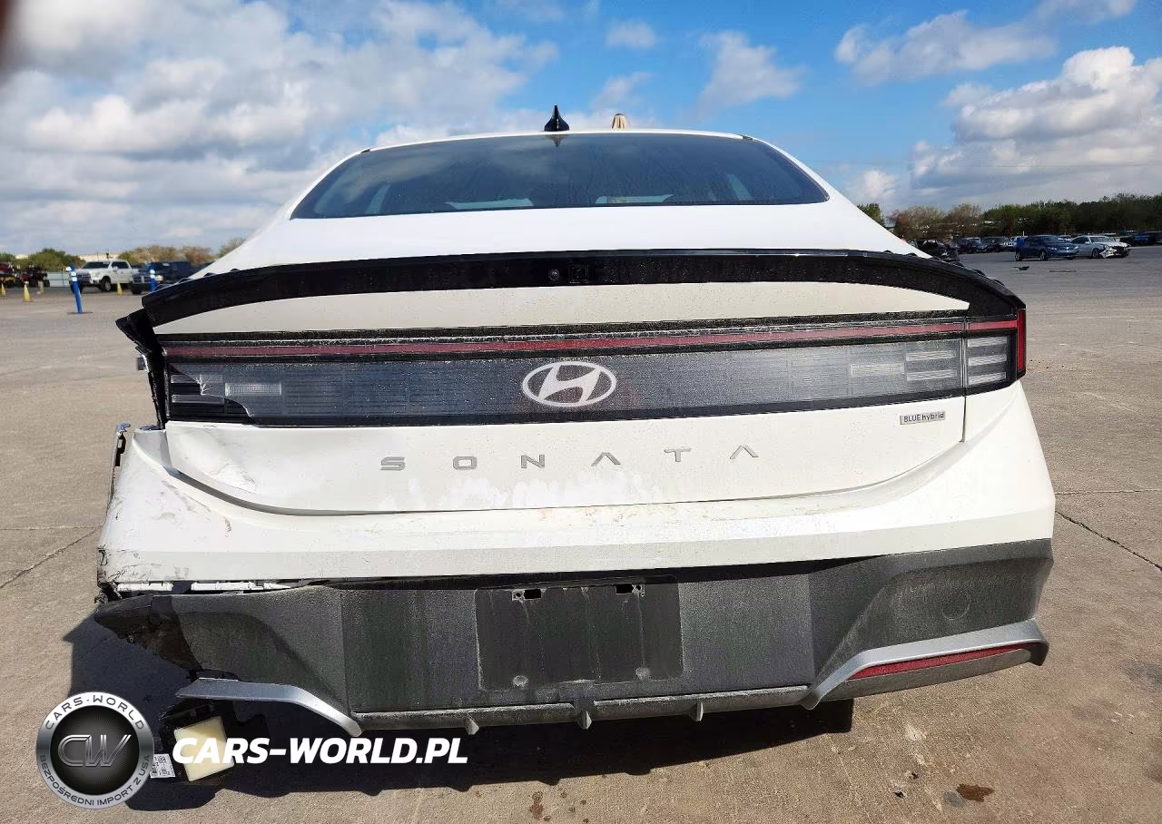 2026 Hyundai Sonata Hybrid Blue VIN:KMHL24JJ6TA156348 - 6
