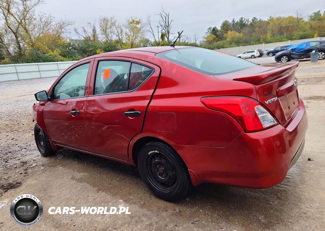 2017 Nissan Versa 1.6 S Plus VIN:3N1CN7AP3HL849852 - 2