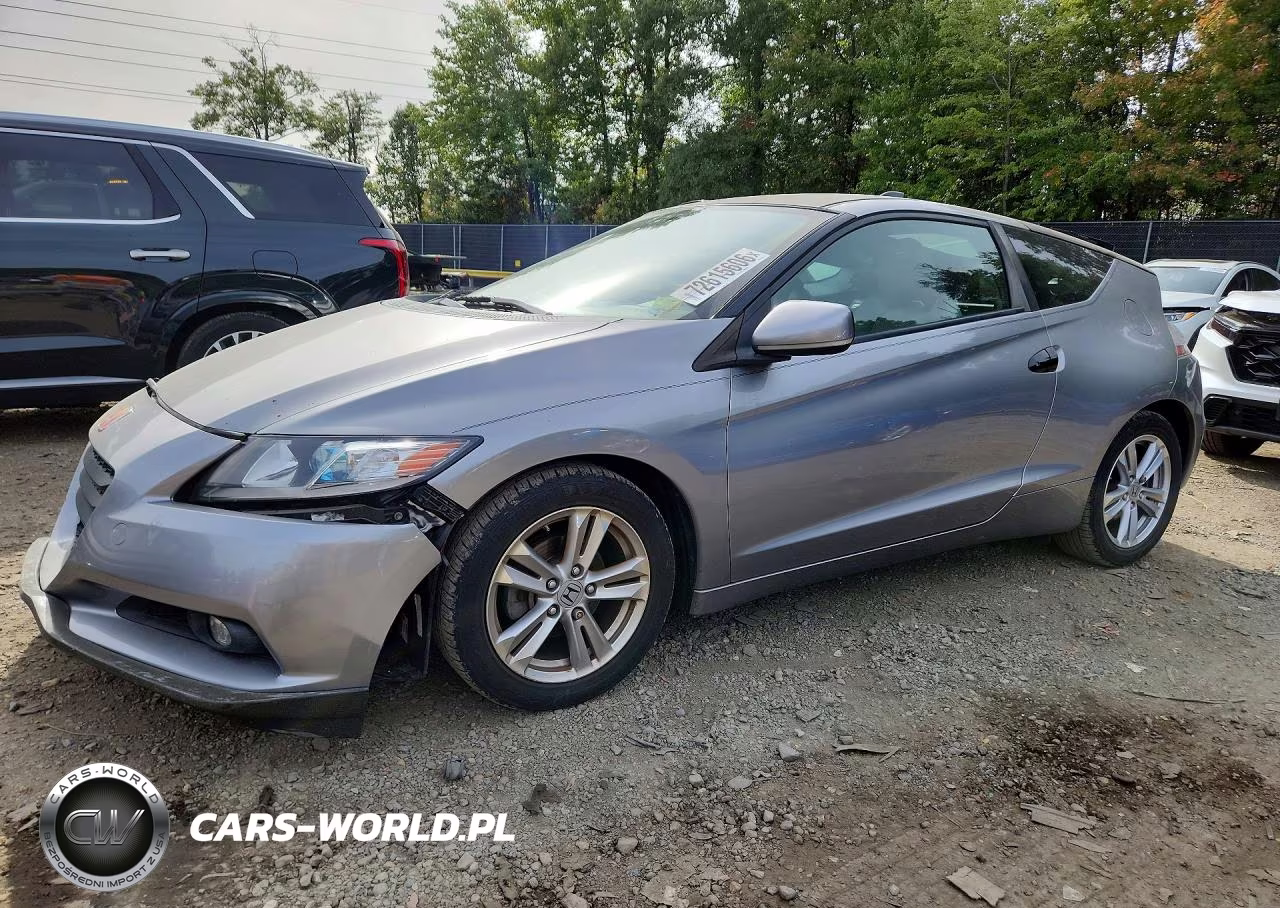 2011 Honda Cr-Z Ex VIN:JHMZF1D66BS014033 - 1