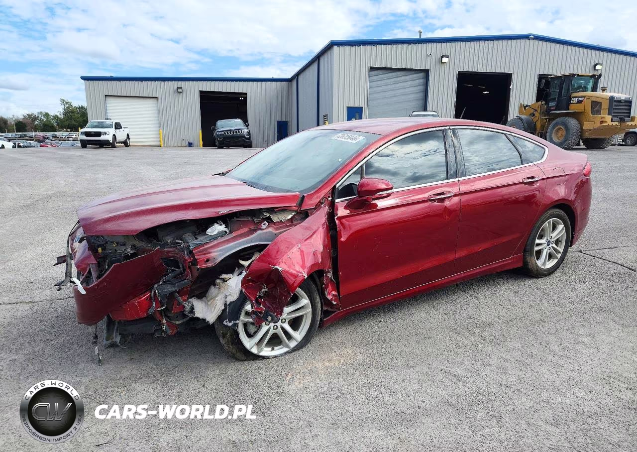 2018 Ford Fusion Se VIN:3FA6P0HD3JR233858 - 1