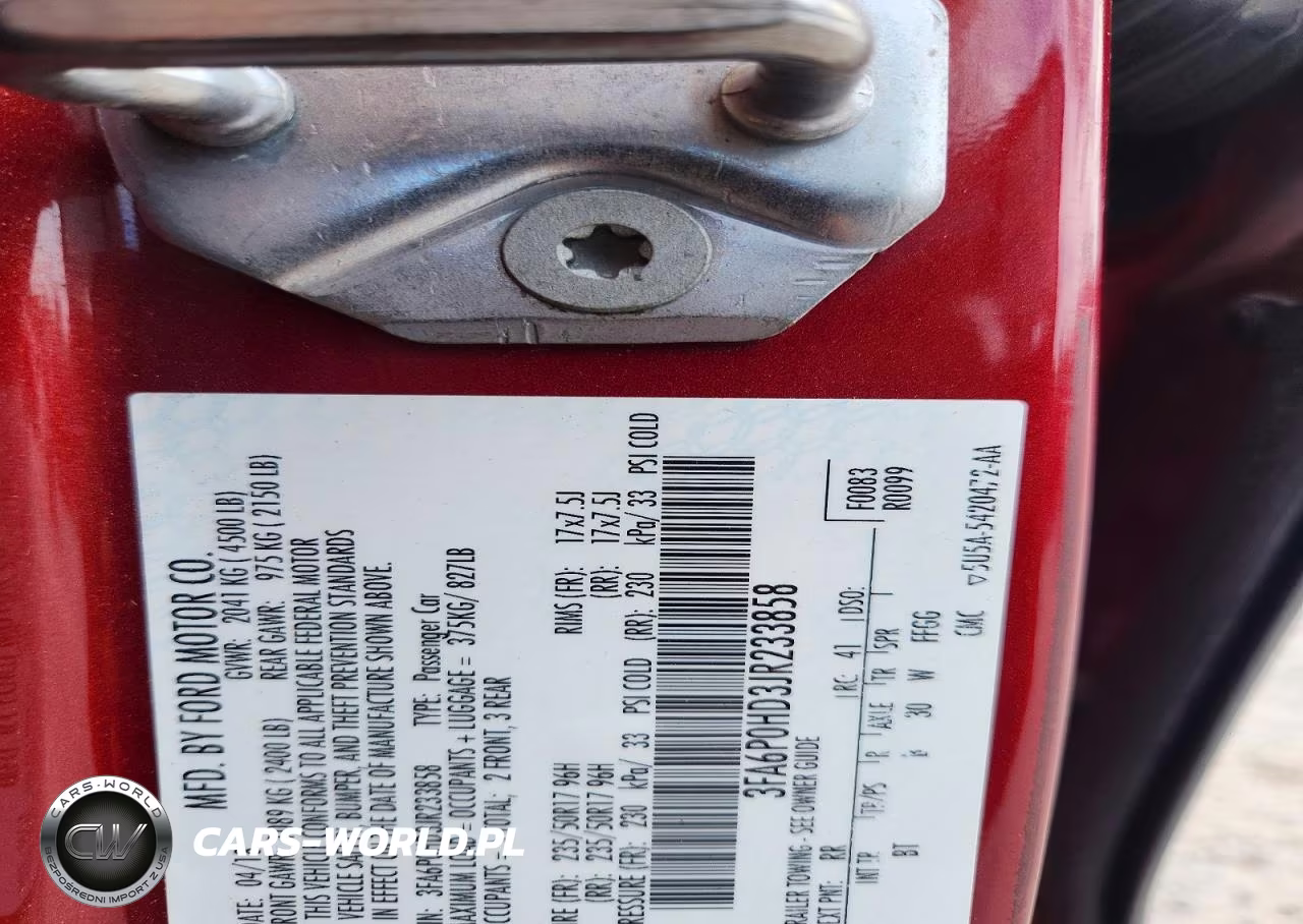 2018 Ford Fusion Se VIN:3FA6P0HD3JR233858 - 12