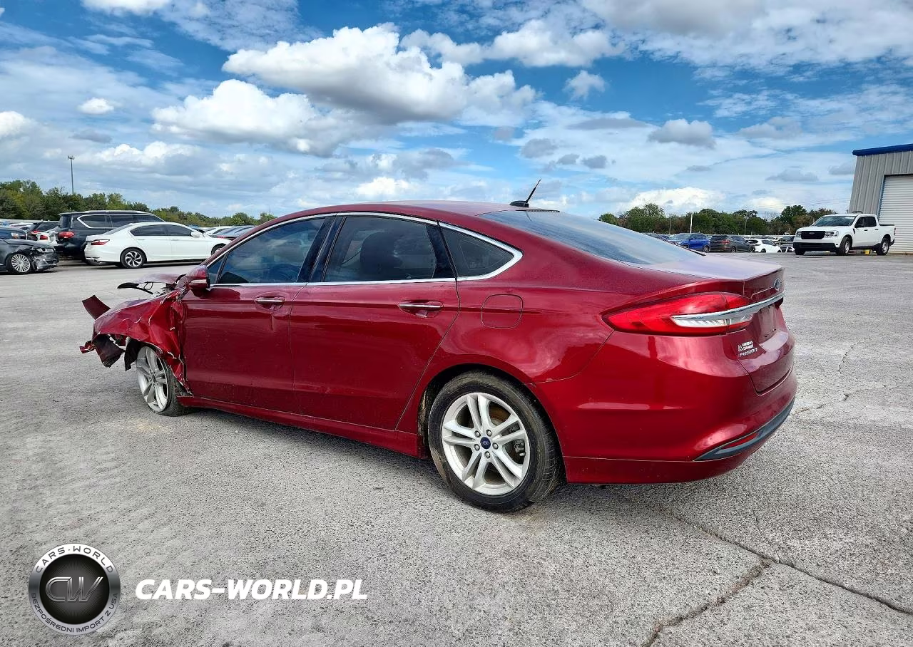 2018 Ford Fusion Se VIN:3FA6P0HD3JR233858 - 2