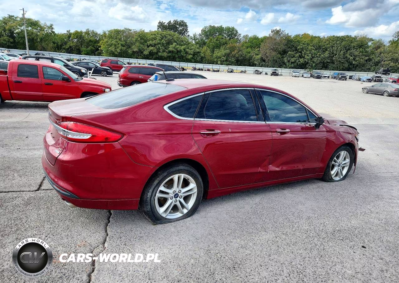 2018 Ford Fusion Se VIN:3FA6P0HD3JR233858 - 3