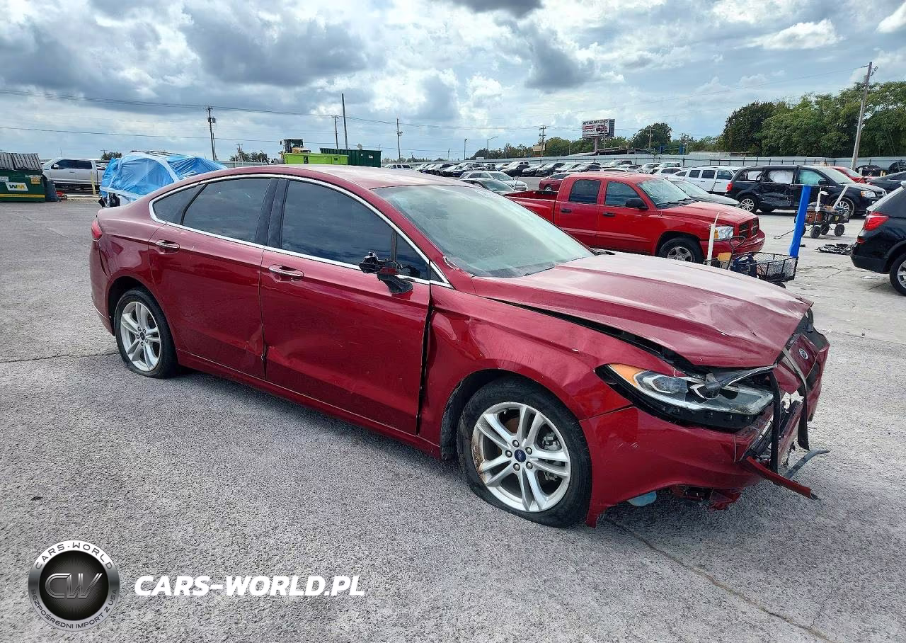2018 Ford Fusion Se VIN:3FA6P0HD3JR233858 - 4