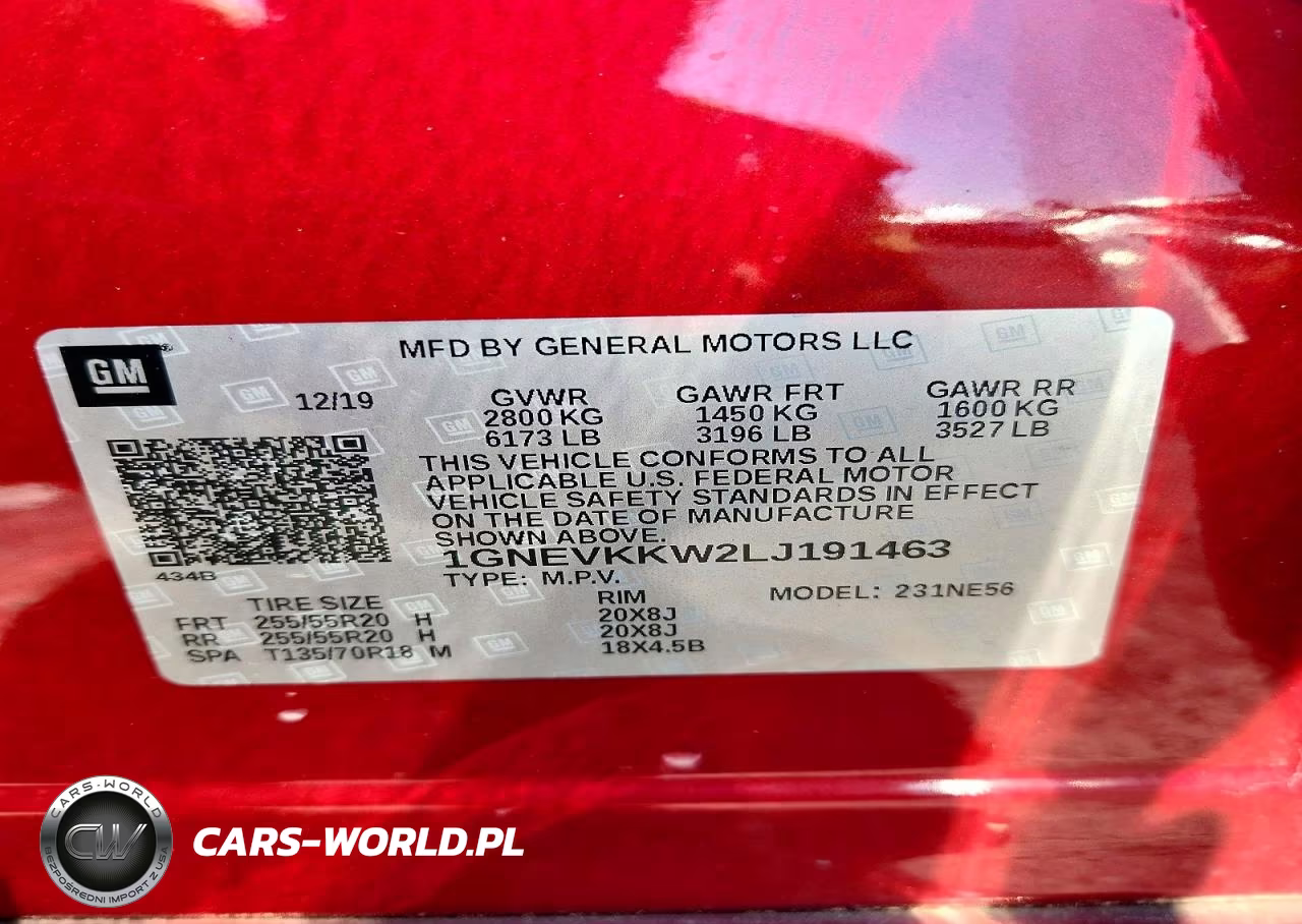 2020 Chevrolet Traverse Premier VIN:1GNEVKKW2LJ191463 - 14