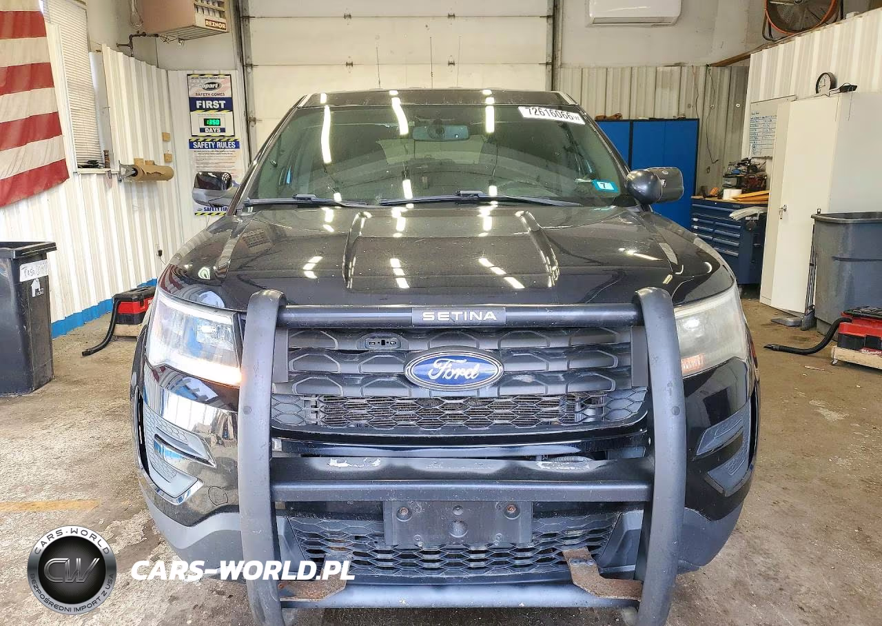 2017 Ford Explorer Police Interceptor VIN:1FM5K8AR5HGD26693 - 5