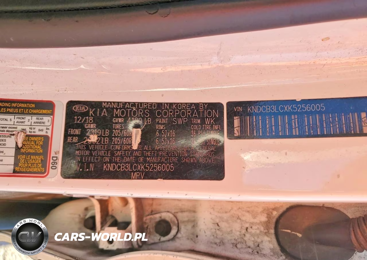 2019 Kia Niro Fe VIN:KNDCB3LCXK5256005 - 13