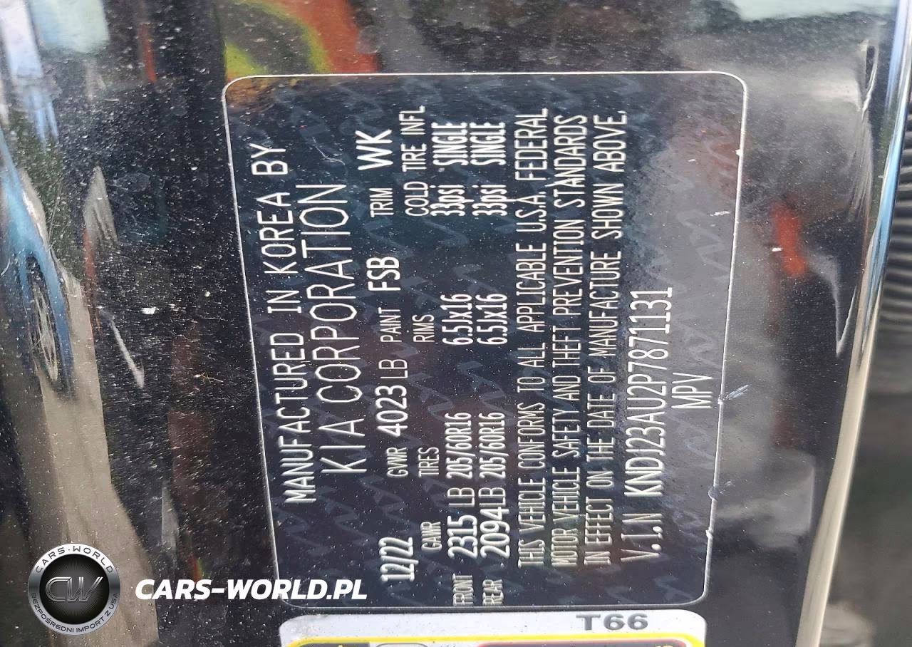2023 Kia Soul Lx VIN:KNDJ23AU2P7871131 - 13