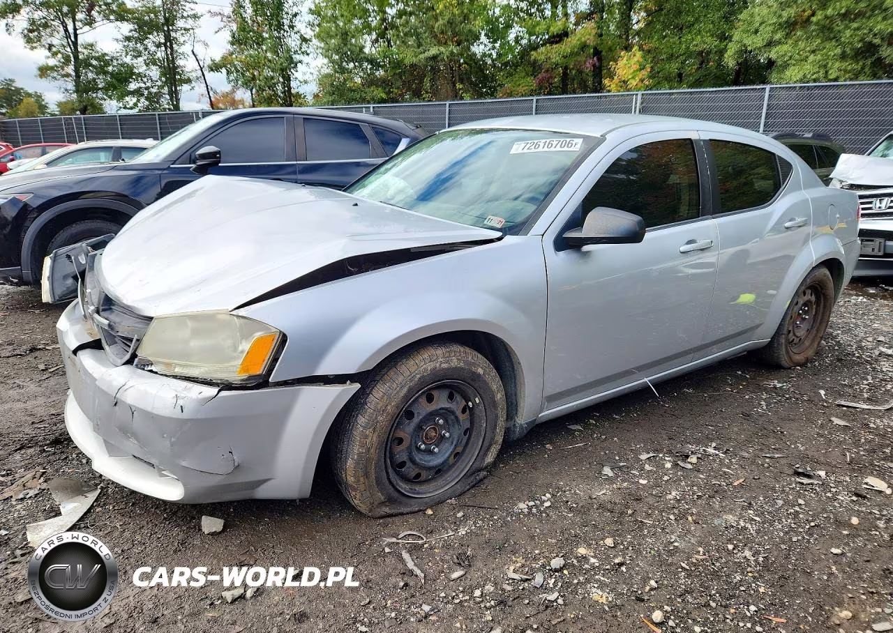 2010 Dodge Avenger Sxt VIN:1B3CC4FB8AN124334 - 1