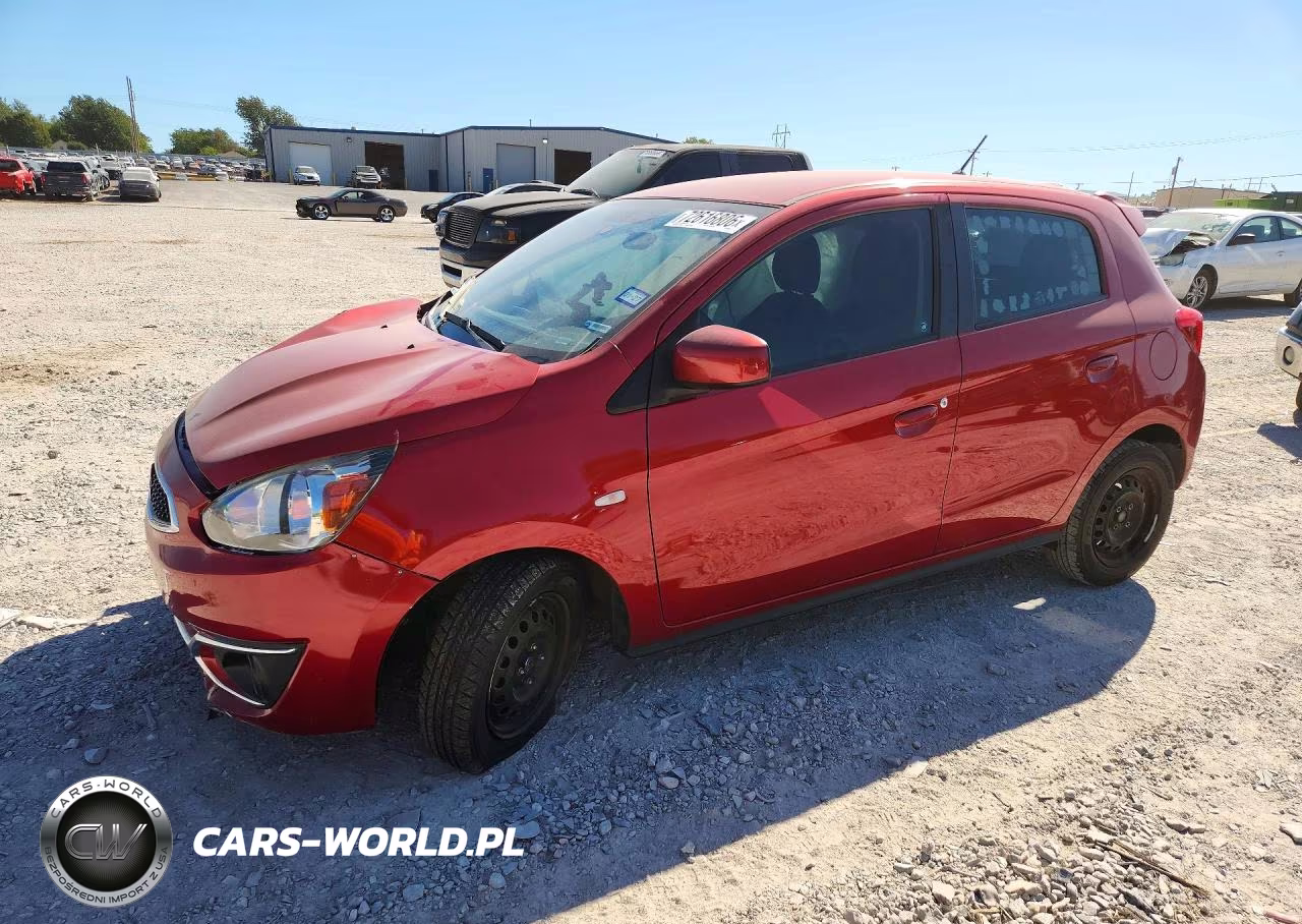 2019 Mitsubishi Mirage Es VIN:ML32A3HJ3KH000909 - 1