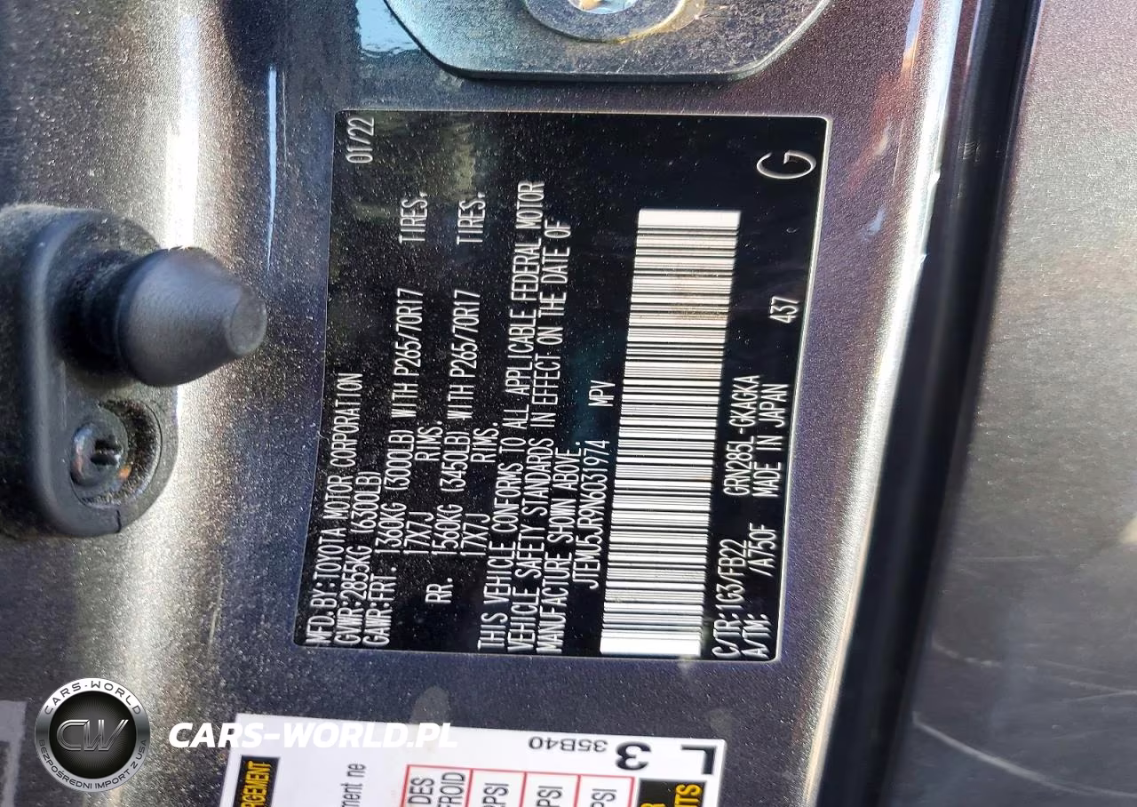 2022 Toyota 4Runner Sr5 VIN:JTEMU5JR9N6031974 - 13