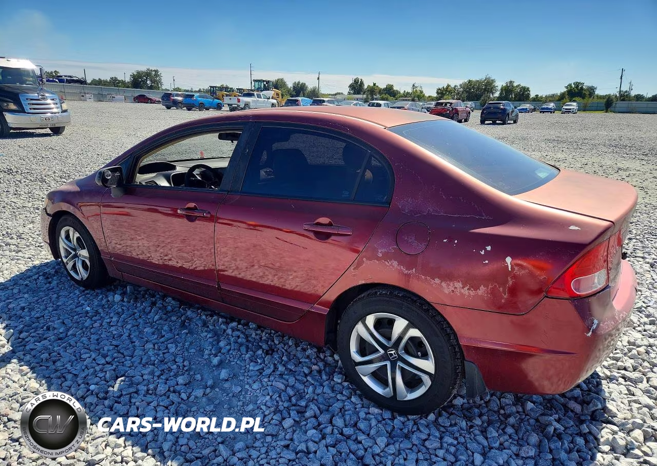 2008 Honda Civic Lx VIN:1HGFA16578L093188 - 2