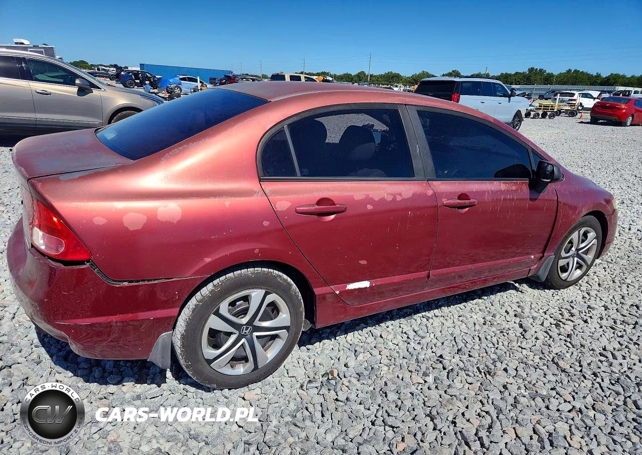 2008 Honda Civic Lx VIN:1HGFA16578L093188 - 3