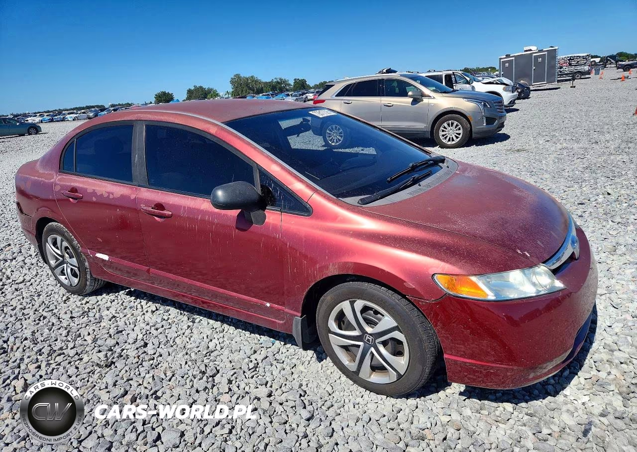 2008 Honda Civic Lx VIN:1HGFA16578L093188 - 4