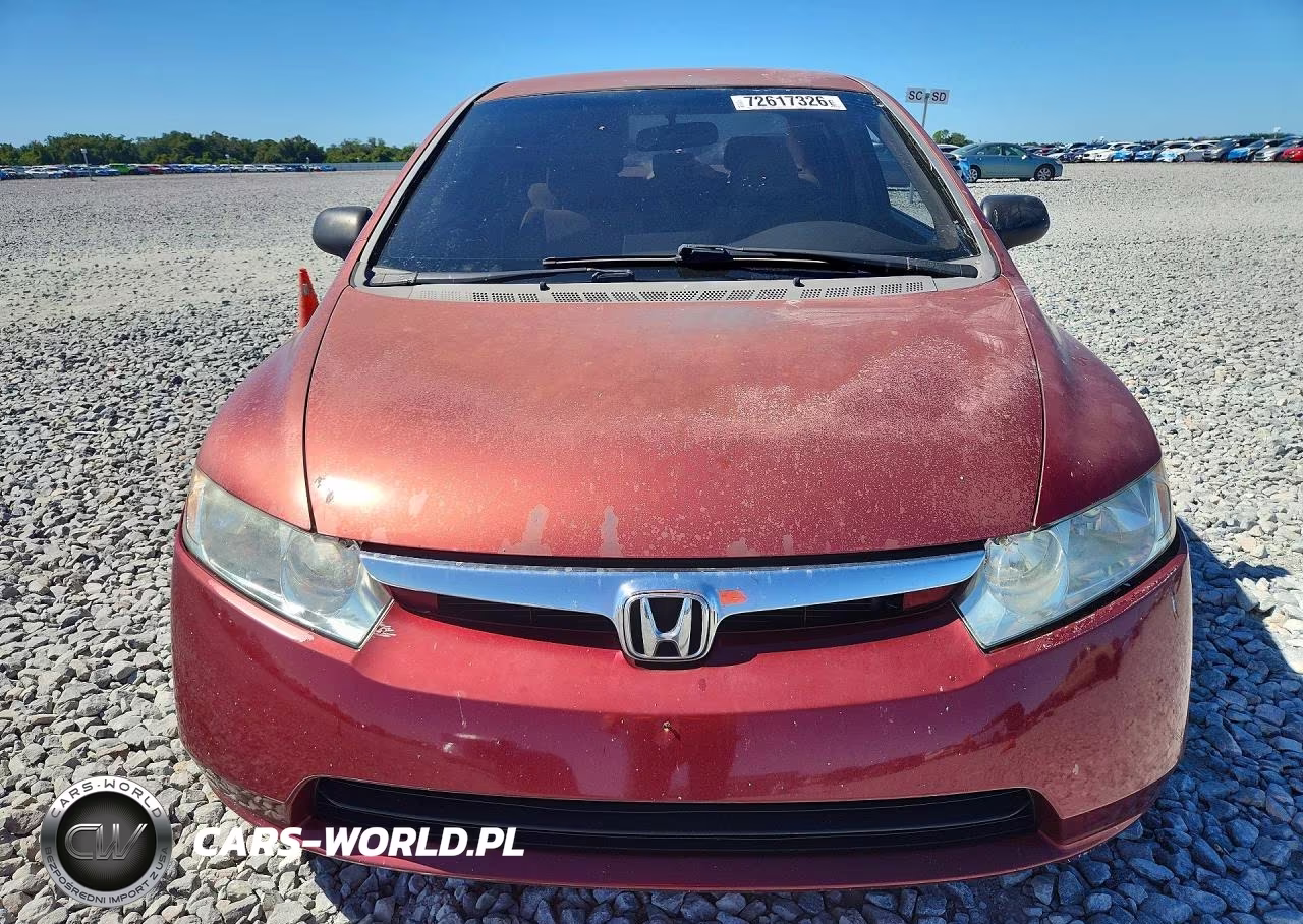 2008 Honda Civic Lx VIN:1HGFA16578L093188 - 5
