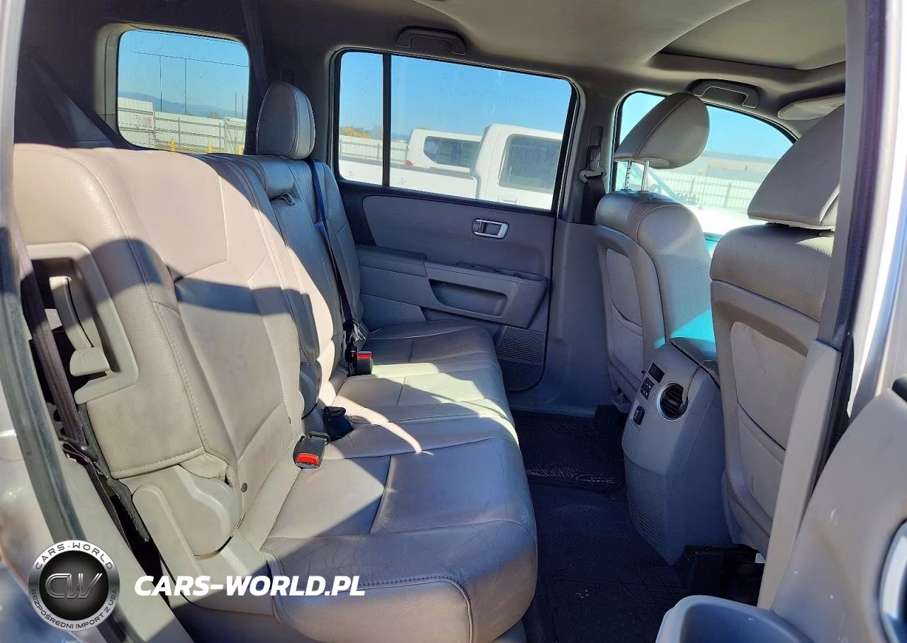 2012 Honda Pilot Exln VIN:5FNYF3H77CB025942 - 11