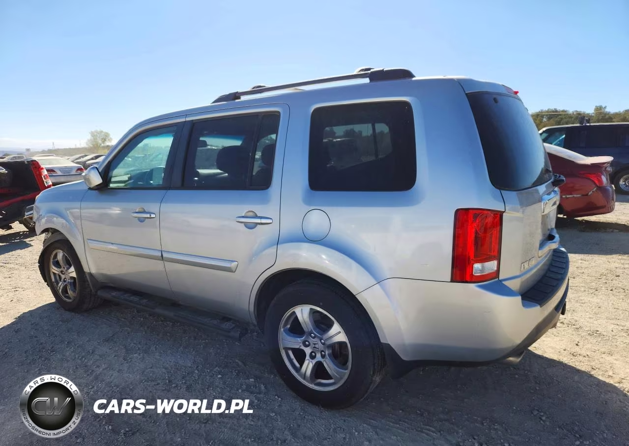 2012 Honda Pilot Exln VIN:5FNYF3H77CB025942 - 2