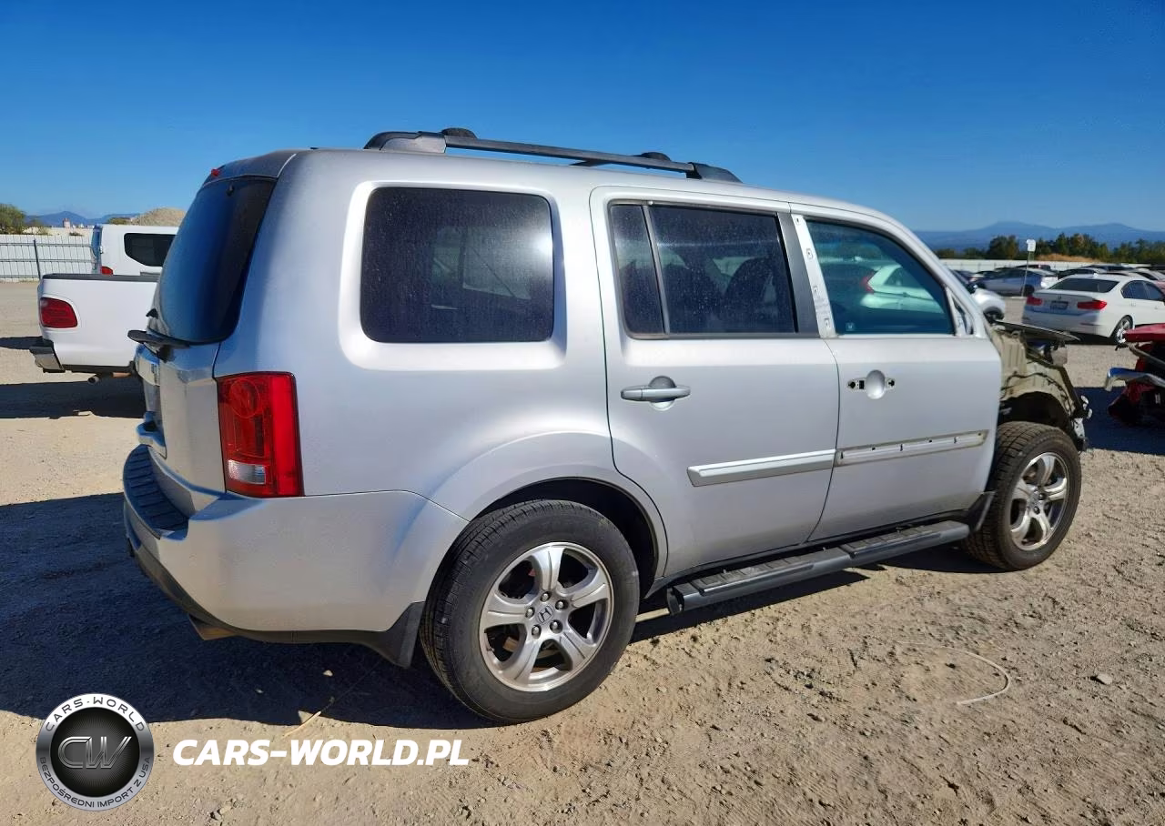 2012 Honda Pilot Exln VIN:5FNYF3H77CB025942 - 3