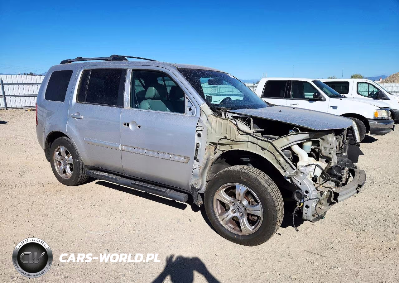 2012 Honda Pilot Exln VIN:5FNYF3H77CB025942 - 4