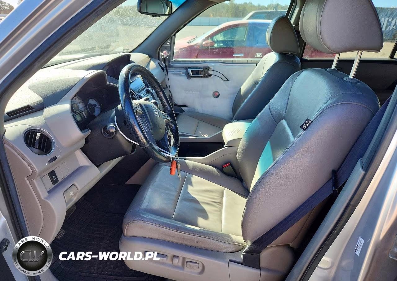 2012 Honda Pilot Exln VIN:5FNYF3H77CB025942 - 7
