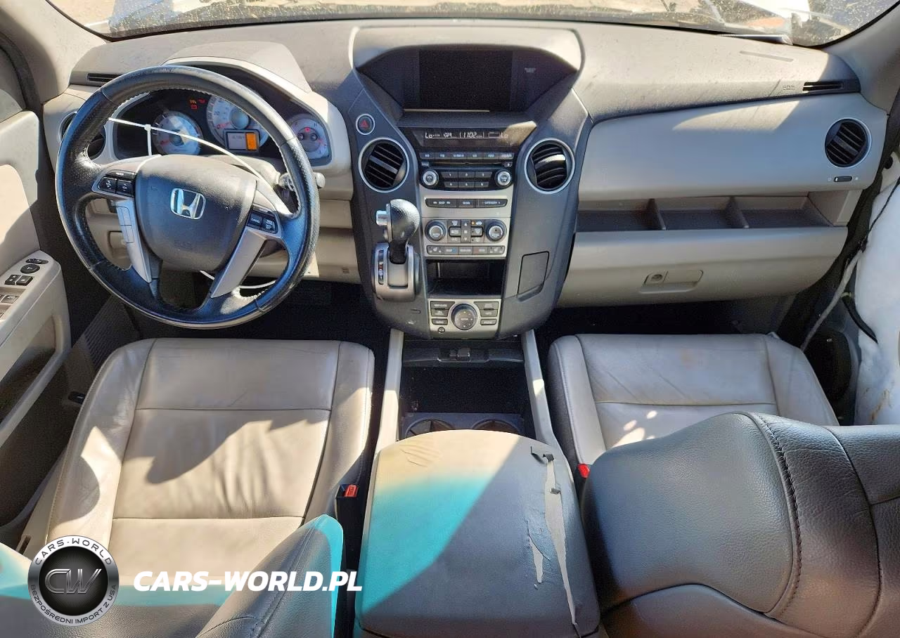 2012 Honda Pilot Exln VIN:5FNYF3H77CB025942 - 8