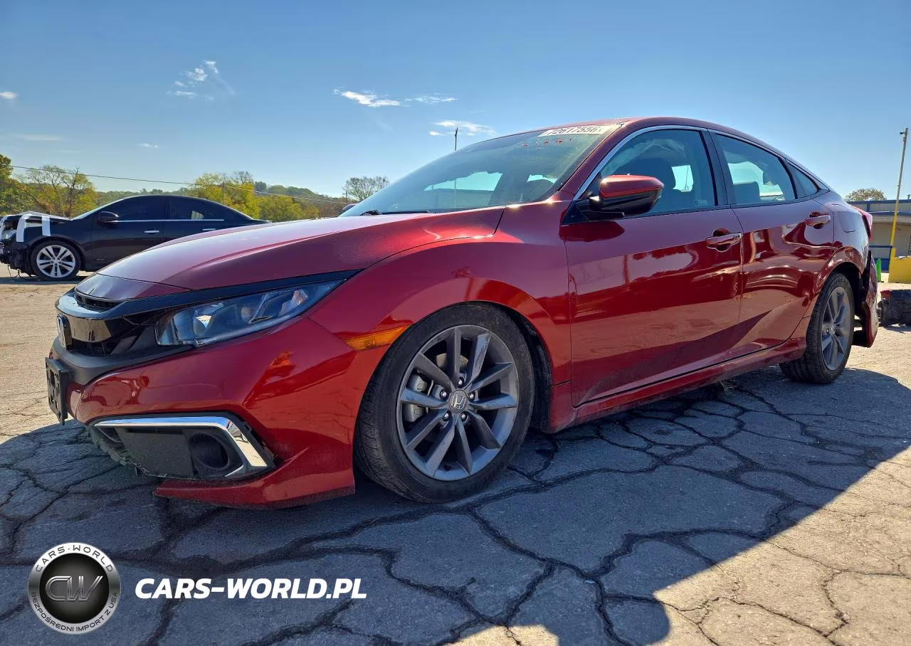 2019 Honda Civic Ex VIN:19XFC1F36KE014567 - 1