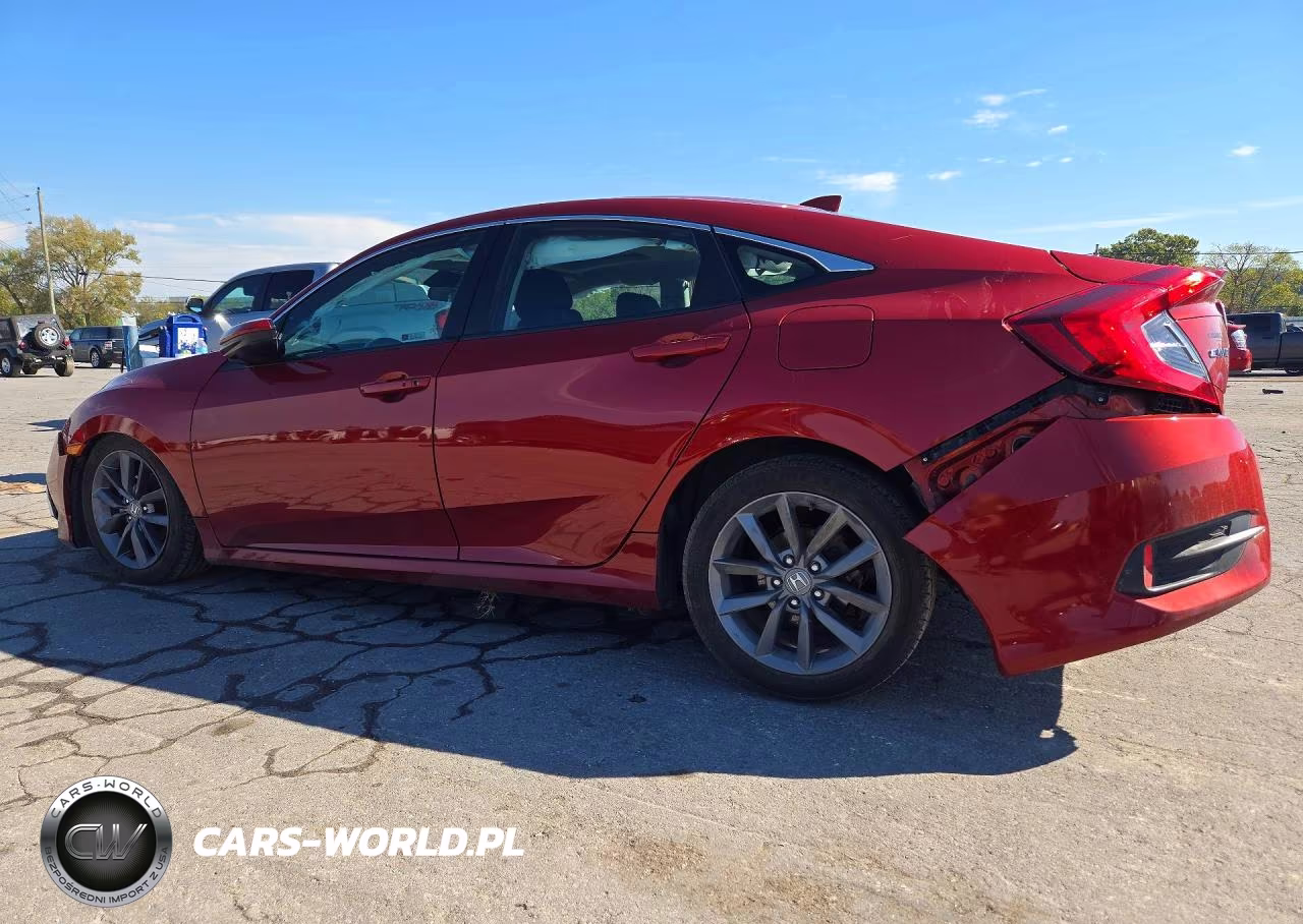 2019 Honda Civic Ex VIN:19XFC1F36KE014567 - 2