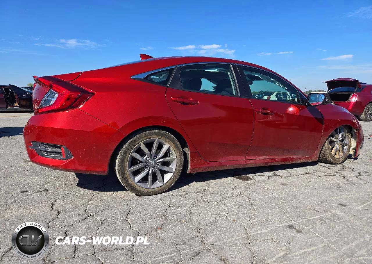 2019 Honda Civic Ex VIN:19XFC1F36KE014567 - 3