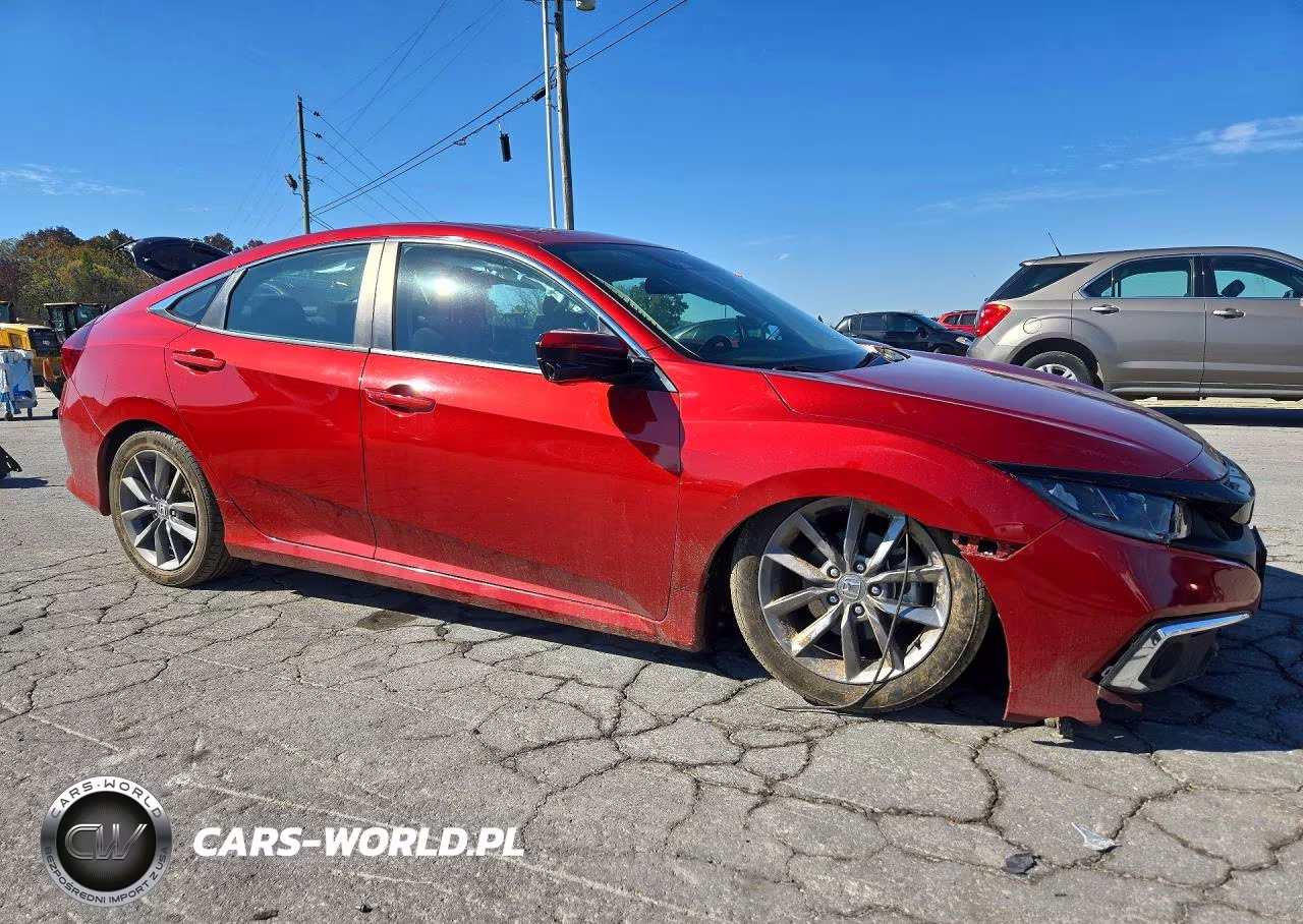 2019 Honda Civic Ex VIN:19XFC1F36KE014567 - 4
