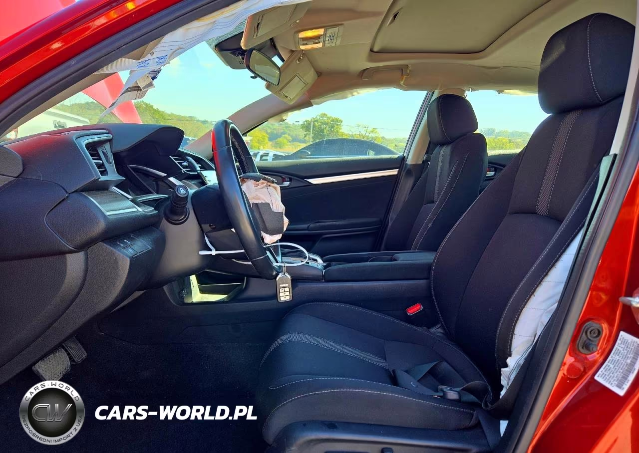 2019 Honda Civic Ex VIN:19XFC1F36KE014567 - 7