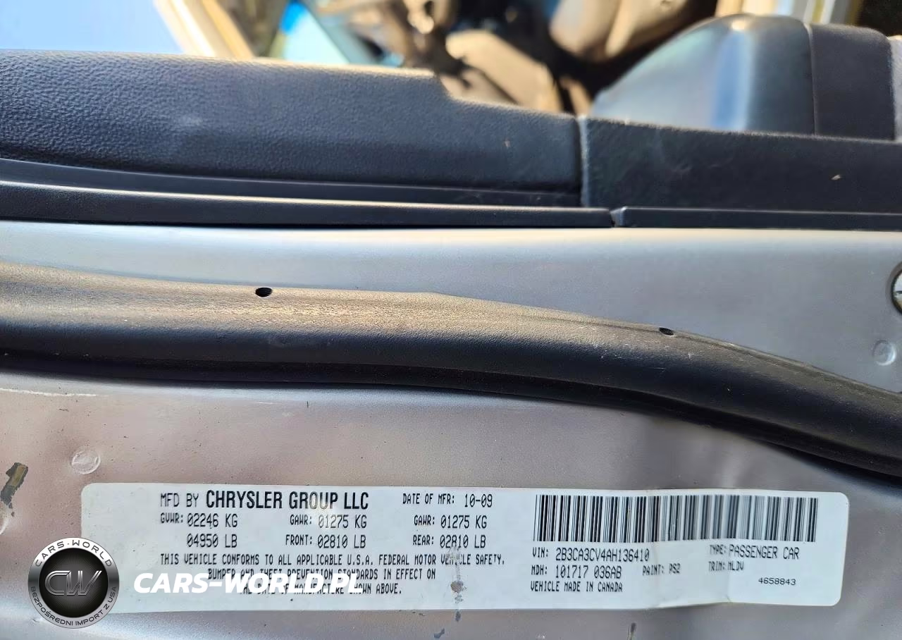 2010 Dodge Charger Sxt VIN:2B3CA3CV4AH136410 - 12