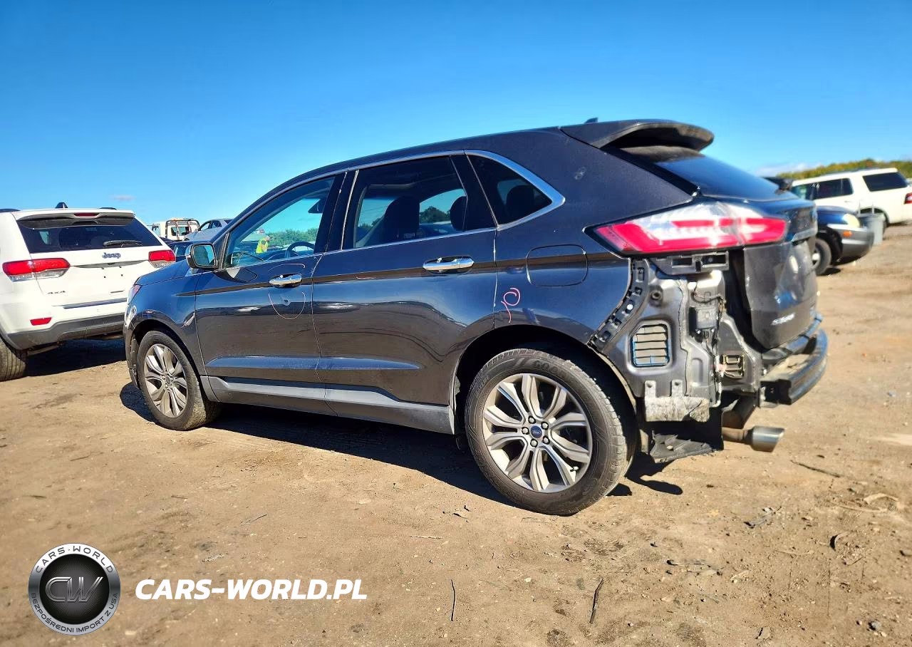 2019 Ford Edge Titanium VIN:2FMPK4K99KBB81754 - 2