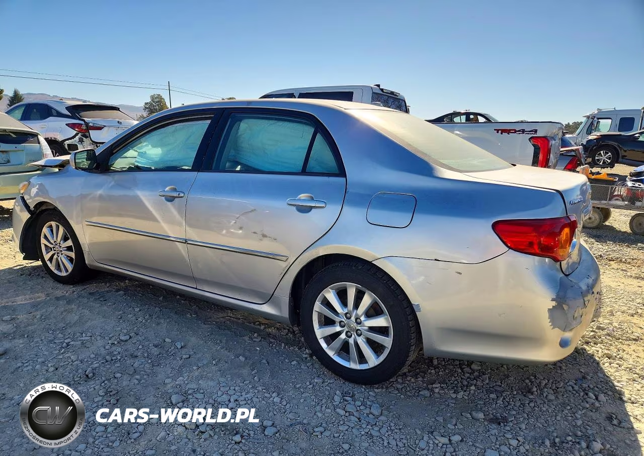 2009 Toyota Corolla Xle VIN:1NXBU40E89Z043583 - 2