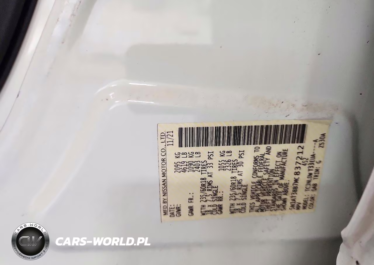 2021 Nissan Rogue Sv VIN:5N1AT3BB7MC837212 - 13