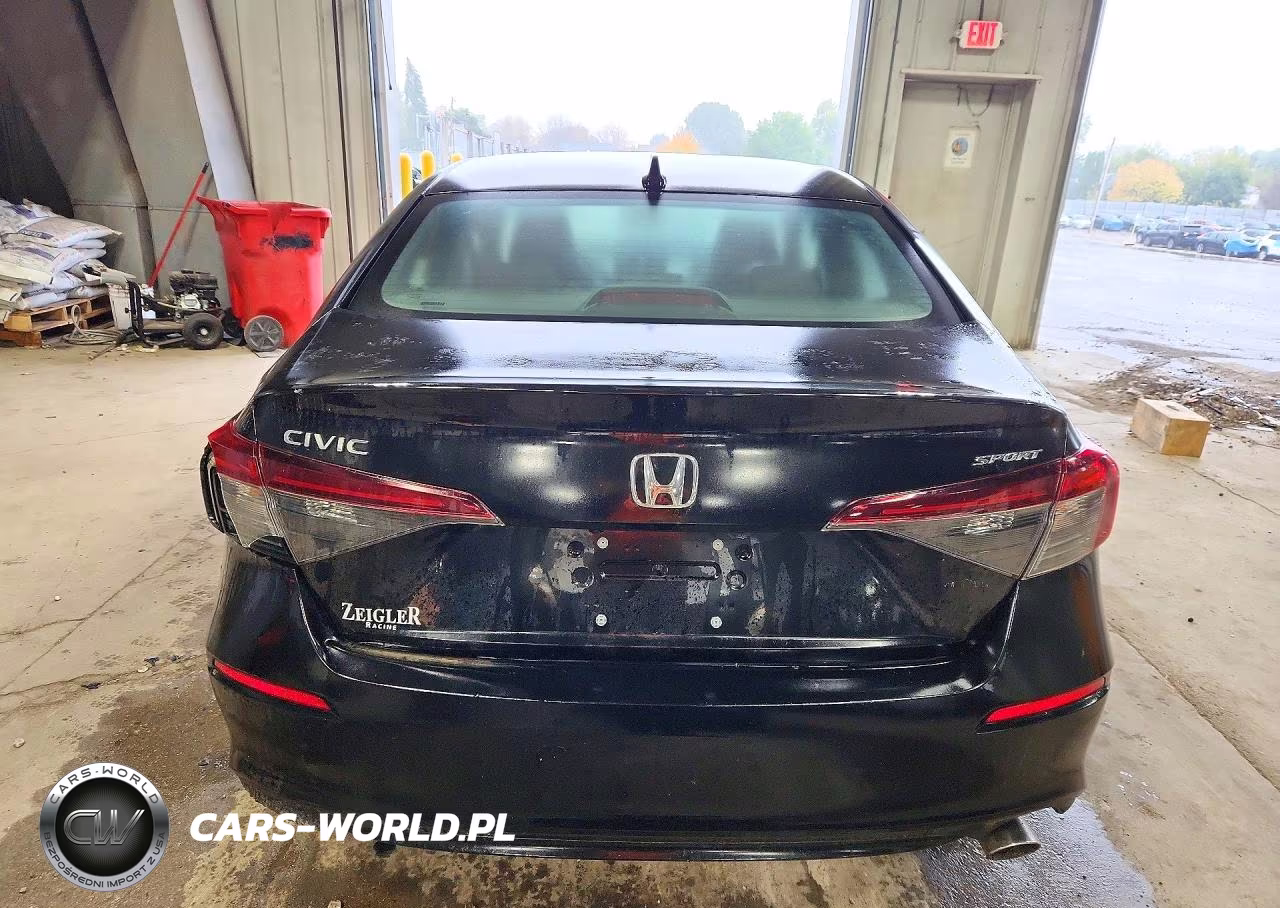 2025 Honda Civic Sport VIN:2HGFE2F58SH597134 - 6