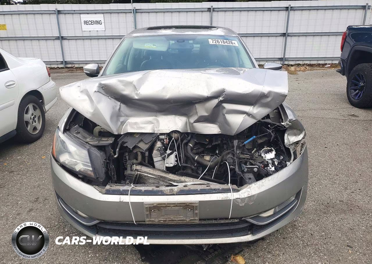 2013 Volkswagen Passat Sel VIN:1VWCN7A33DC065118 - 5