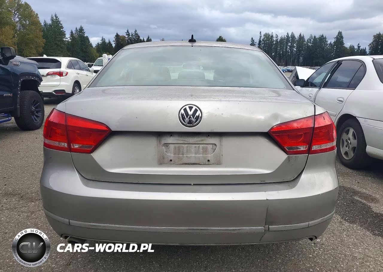 2013 Volkswagen Passat Sel VIN:1VWCN7A33DC065118 - 6