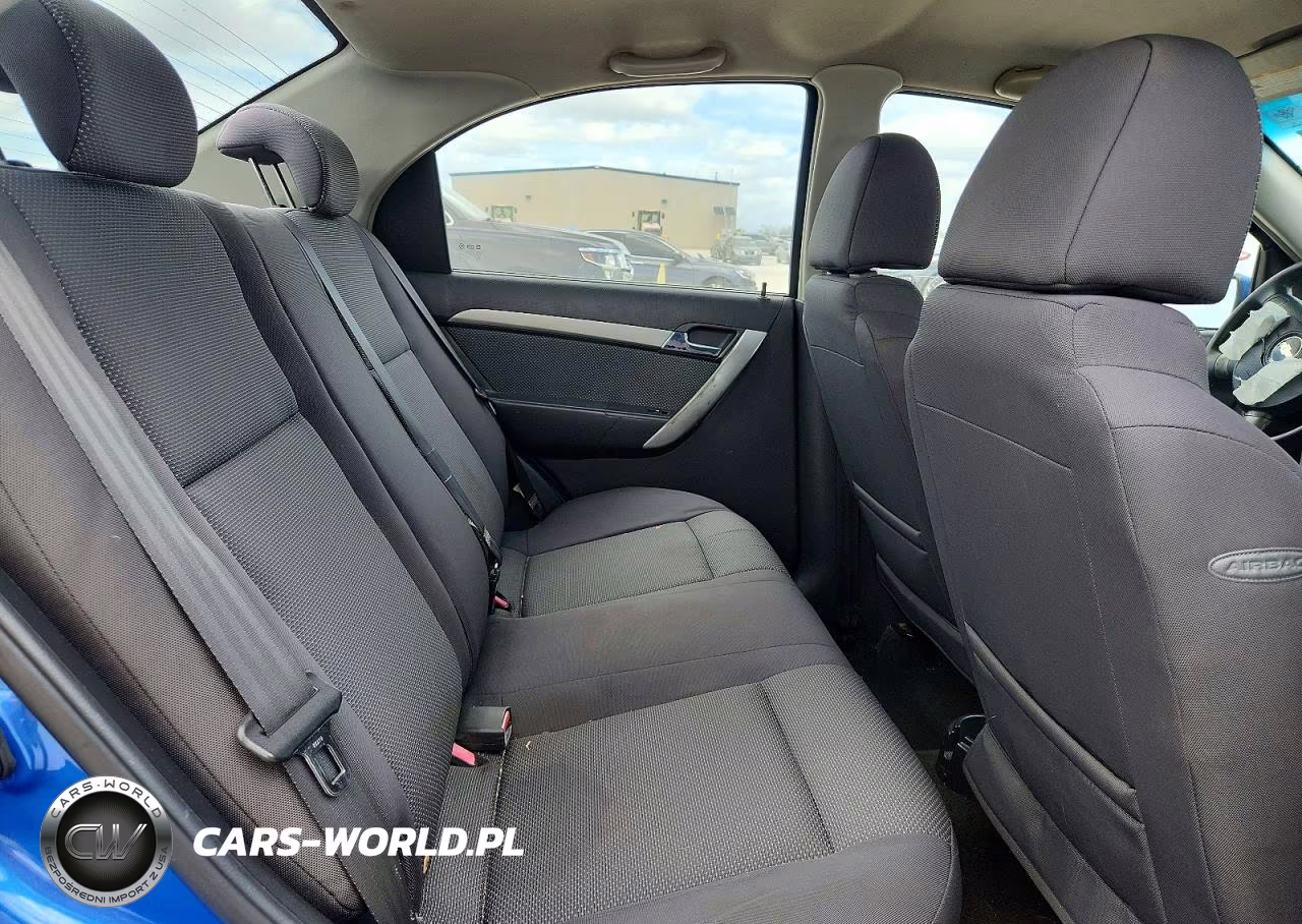 2009 Chevrolet Aveo Ls VIN:KL1TD56E09B626402 - 10