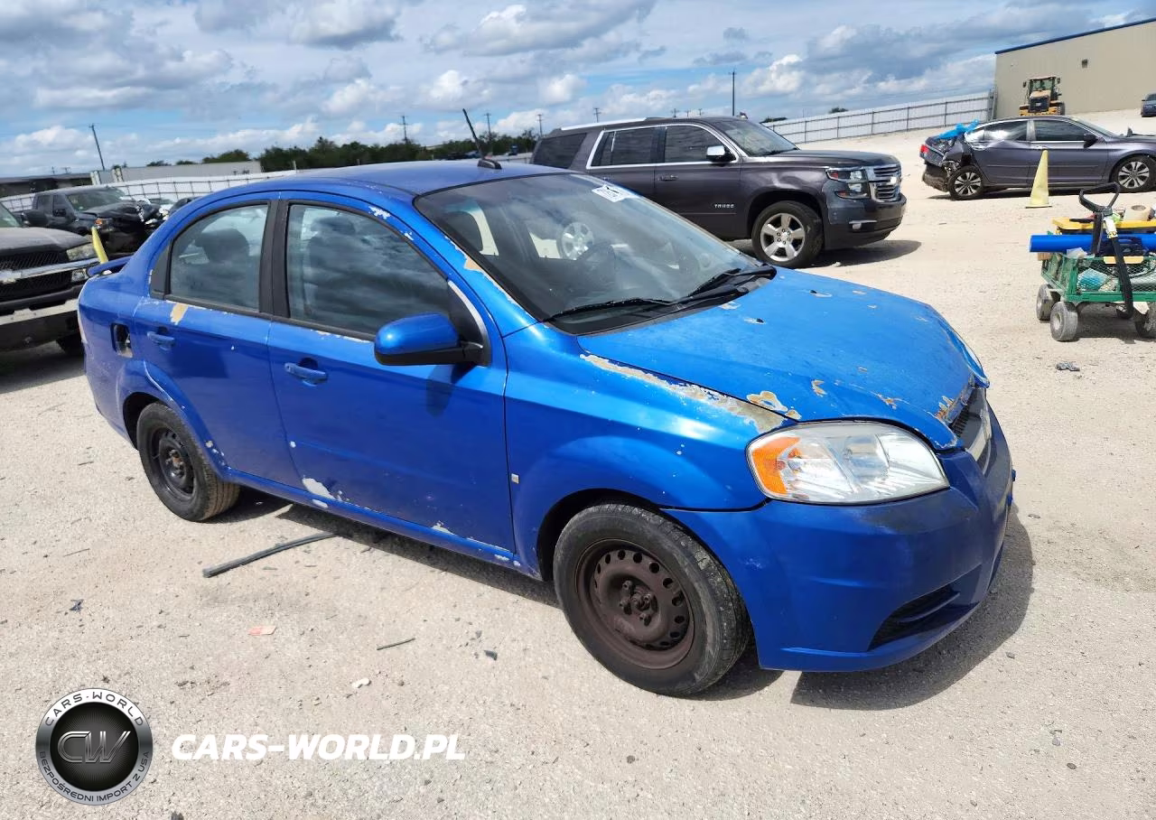 2009 Chevrolet Aveo Ls VIN:KL1TD56E09B626402 - 4