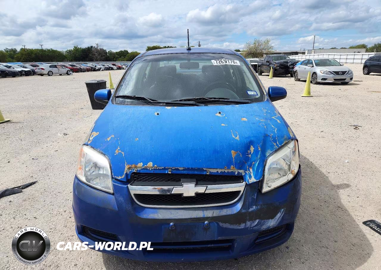 2009 Chevrolet Aveo Ls VIN:KL1TD56E09B626402 - 5