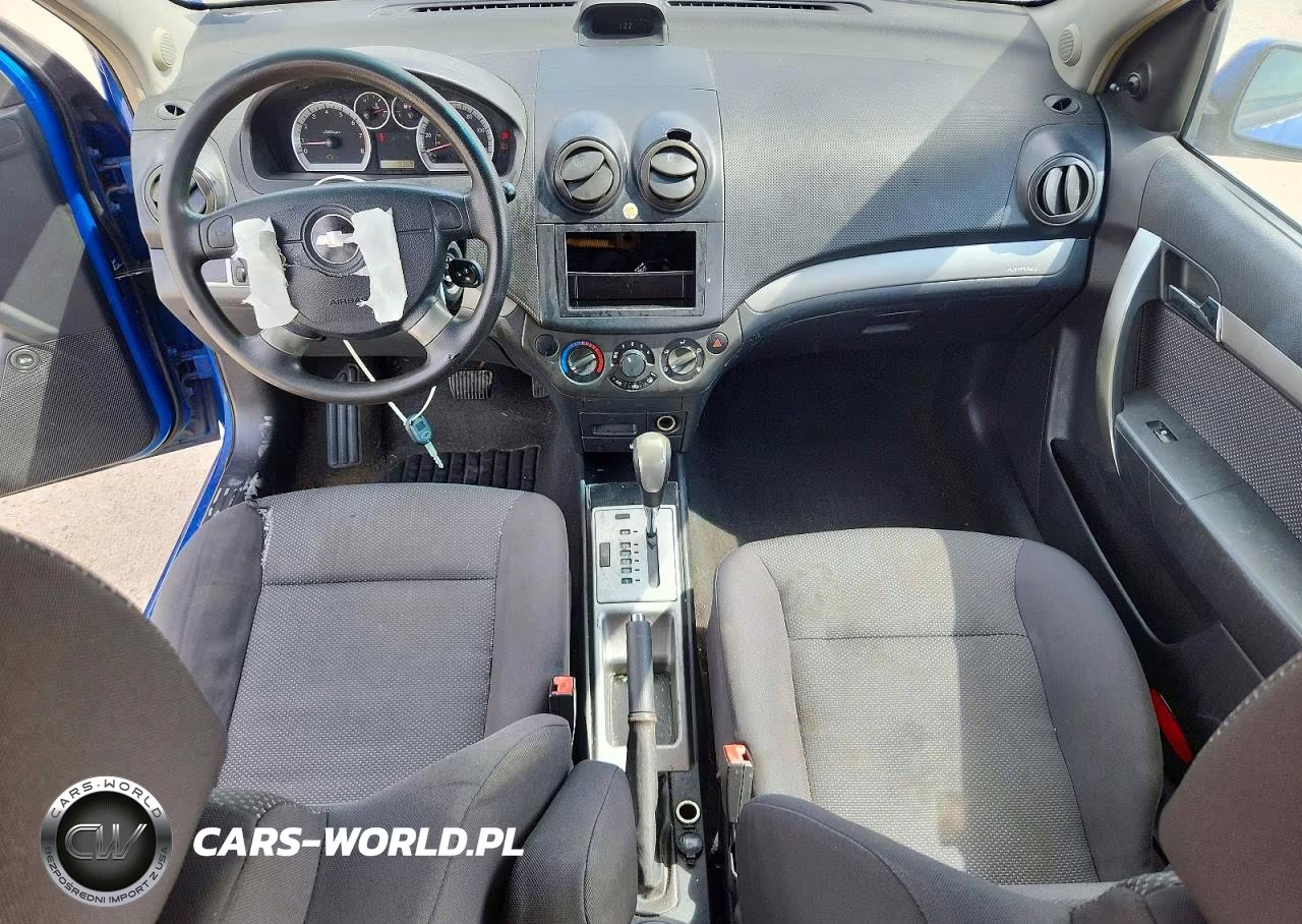 2009 Chevrolet Aveo Ls VIN:KL1TD56E09B626402 - 8