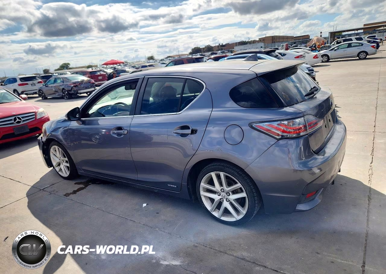 2014 Lexus Ct 200 VIN:JTHKD5BH4E2198878 - 2