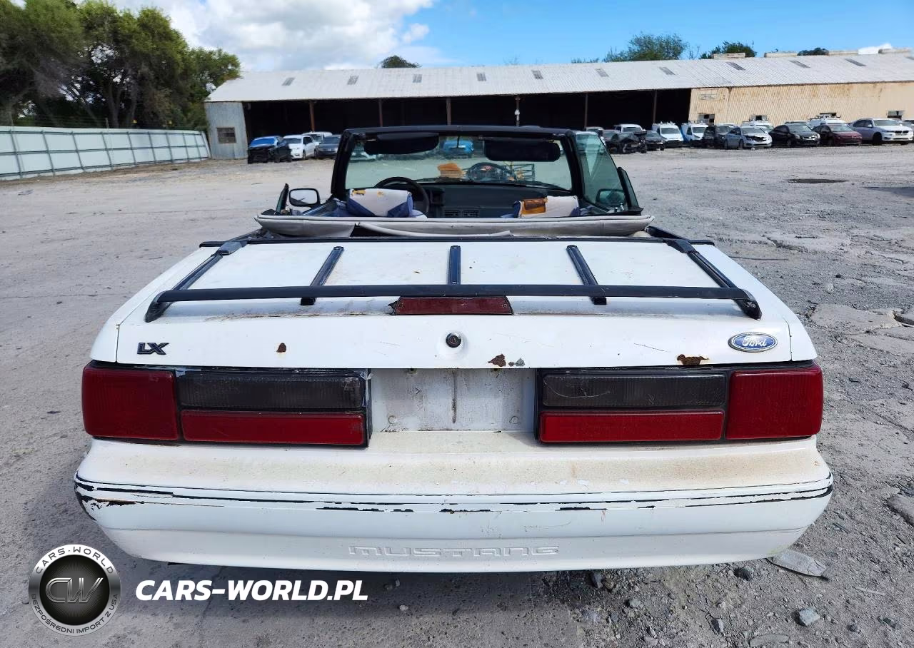 1989 Ford Mustang Lx VIN:1FABP44A7KF130586 - 6