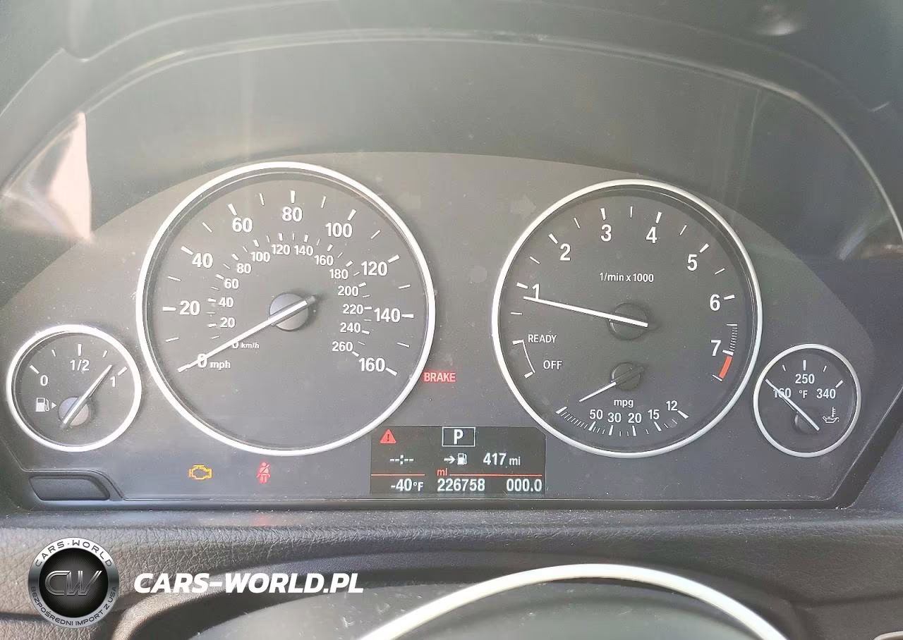 2014 BMW 328 I VIN:WBA3A5C56EP601438 - 9