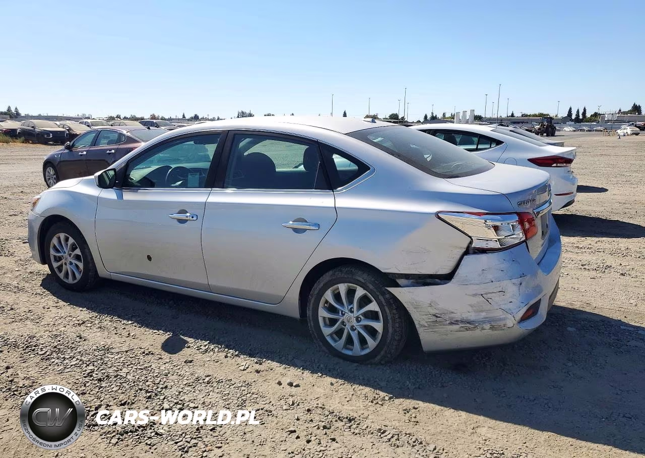2018 Nissan Sentra Sv VIN:3N1AB7APXJL646897 - 2
