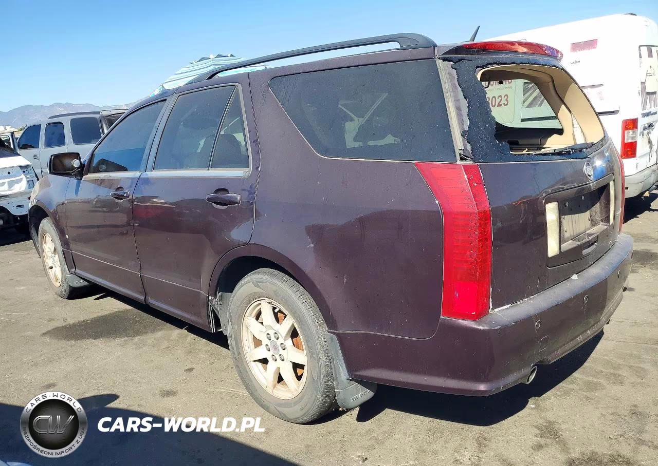 2008 Cadillac Srx VIN:1GYEE637080110572 - 2