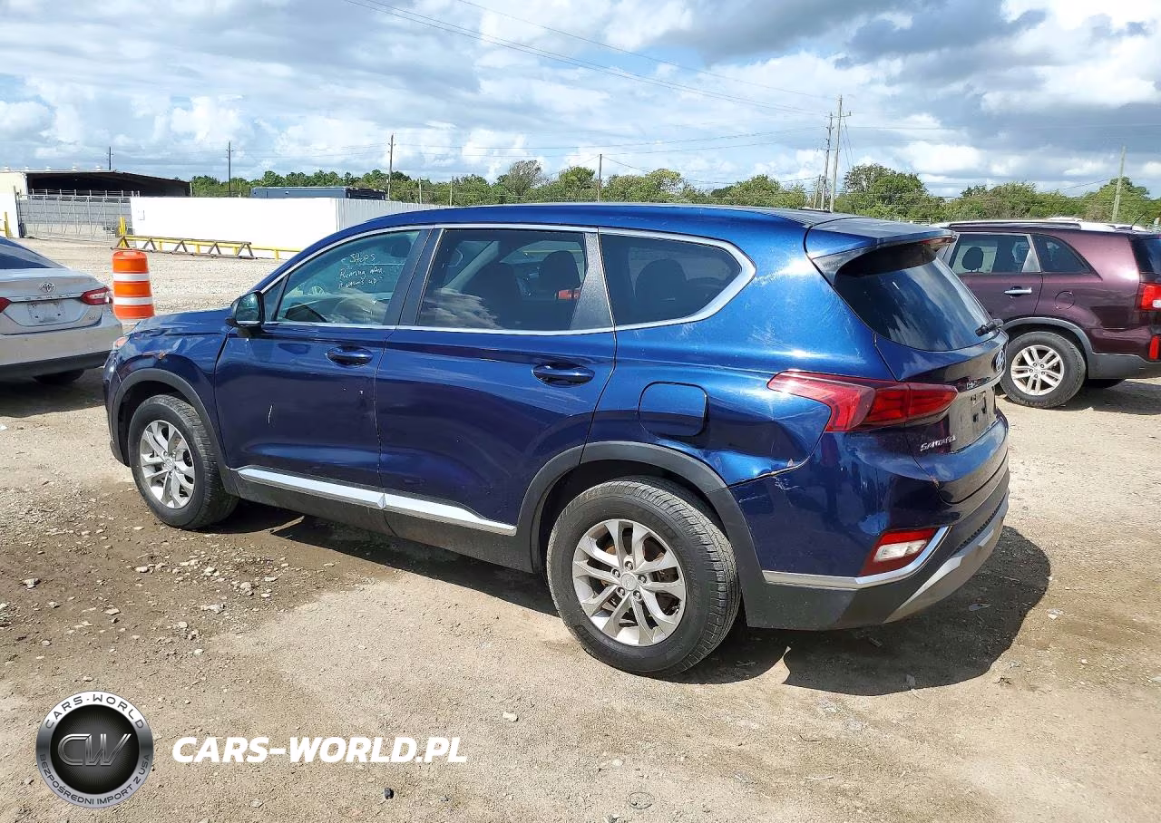 2019 Hyundai Santa Fe Se VIN:5NMS2CAD7KH128423 - 2