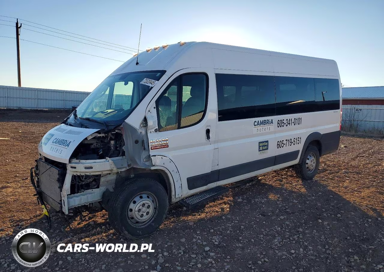 2018 Ram Promaster 3500 3500 High VIN:3C7WRVUG8JE134559 - 2